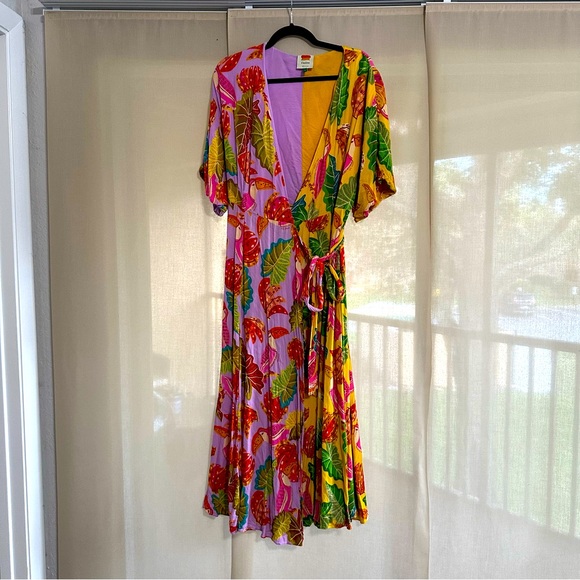 FARM Rio Dresses & Skirts - FARM Rio Tropical Wrap Dress